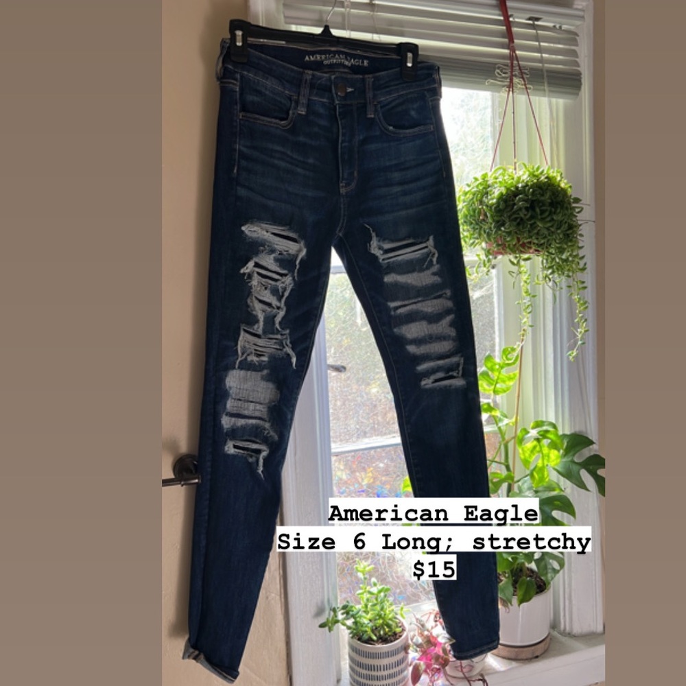 American Eagle Size 6 LONG
